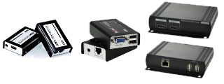 Extensores de vídeo y KVM
