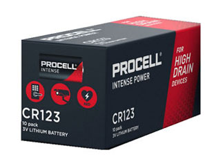 Duracell Intense 3V CR123 -Box(180)