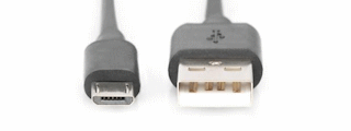 USB-A to micro USB-B
