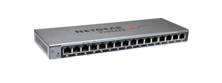 16 ports bàsics sense PoE