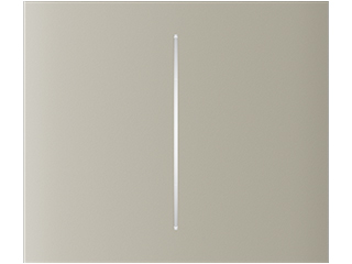 Ajax CenterButton (2-gang)-IV Vert