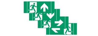 Pictogrammes d’évacuation