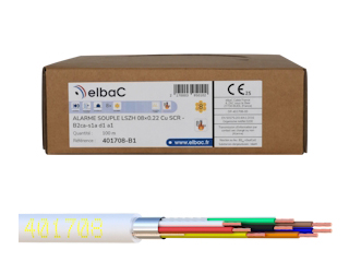 Elbac Wiegand / Alarm Cable 100m B2ca